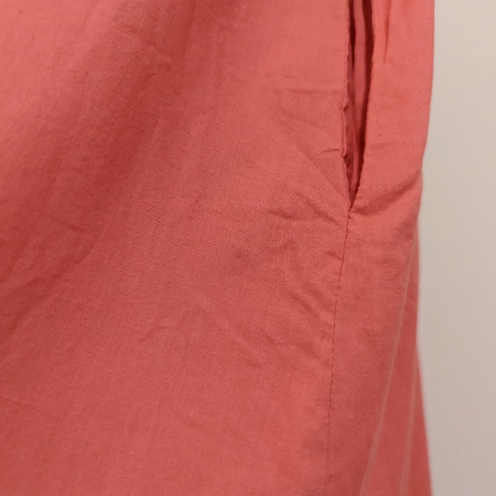 Anthropologie Moulinette Soeurs Pink Embroidered Cotton Dress - Picture 8 of 10